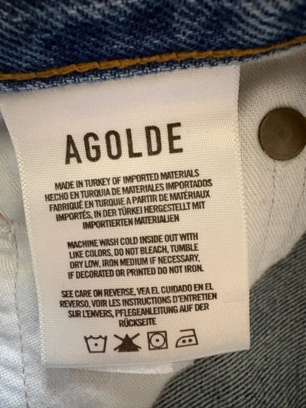 Agolde Riley Crop Jeans - Picture 10 of 13